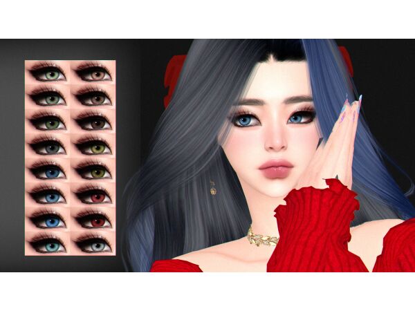 Stunning Azure Eyecolor by Kikuruacchi 1 Stunning Azure Eyecolor by Kikuruacchi Sims 4 CC