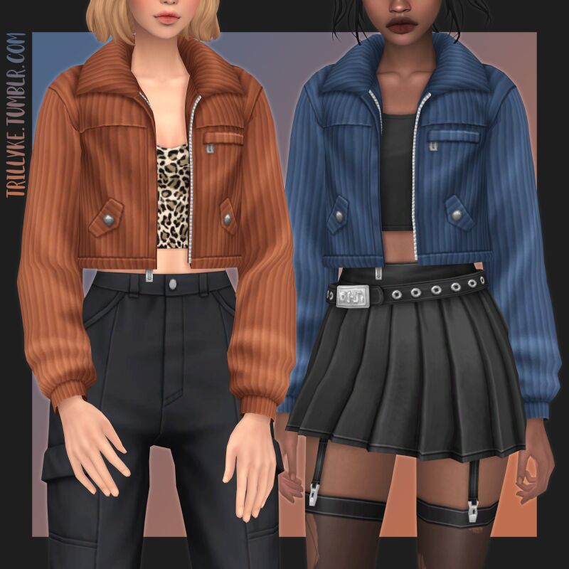 BAD Euphoria Jacket By Trillyke 4 sims 4 cc bad euphoria jacket by trillyke 2