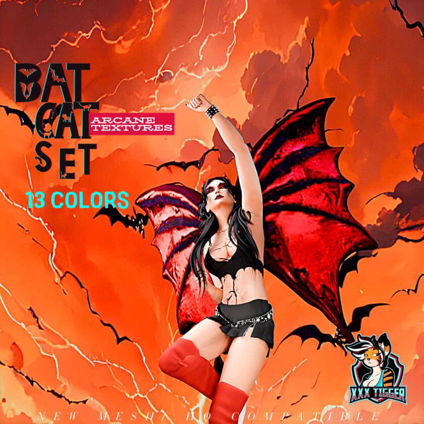 Bat Cat Set 2 sims 4 cc bat cat set 5