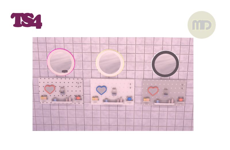 Stylish Bathroom Set by MimiDarling 2 sims 4 cc bathroom set by mimidarling 5