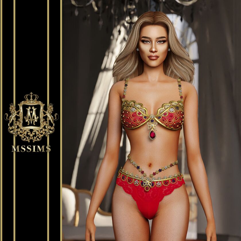 Candice Bikini 6 sims 4 cc candice bikini 2