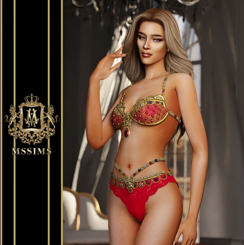 Candice Bikini 4 sims 4 cc candice bikini 4