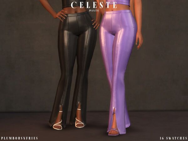 Stylish Celeste Pants by ALI 1 Stylish Celeste Pants by ALI Sims 4 CC