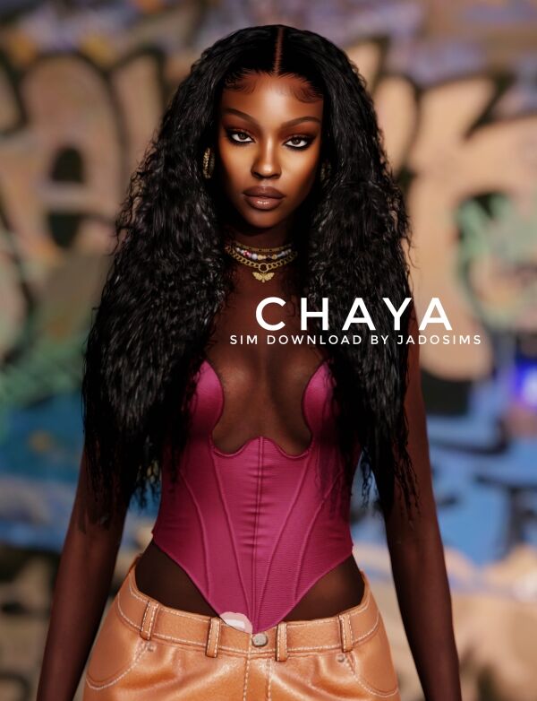 Chaya ♡ - Free SIM Download 1 Chaya ♡ – Free SIM Download Sims 4 CC