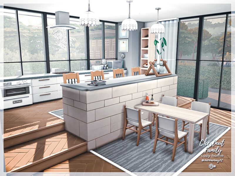 Chestnut Family Home: No CC Creation 3 sims 4 cc chestnut family home no cc by moniamay72 5