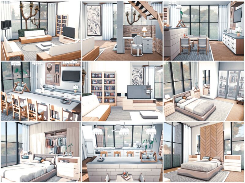 Chestnut Family Home: No CC Creation 2 sims 4 cc chestnut family home no cc by moniamay72 7
