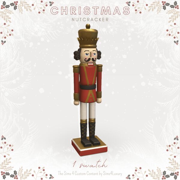 Christmas 2023 - NUT Cracker By Sims4Luxury 1 Christmas 2023 – NUT Cracker By Sims4Luxury Sims 4 CC