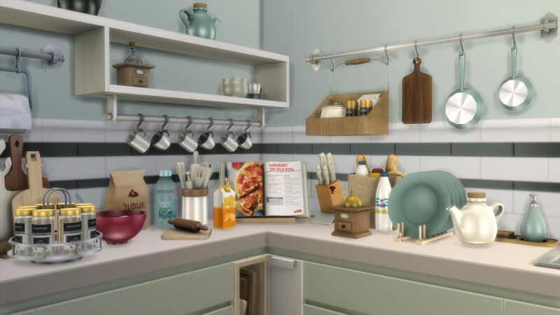 Clutter In The Kitchen 5 sims 4 cc clutter in the kitchen by kardofe 3