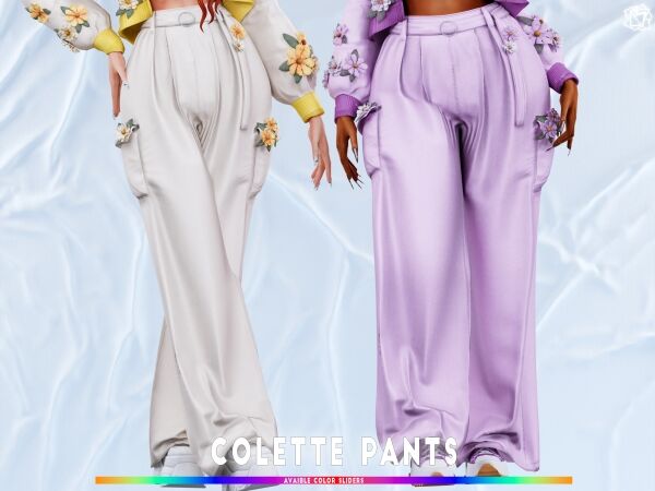 Stylish Colette Pants by Brsims 1 Stylish Colette Pants by Brsims Sims 4 CC