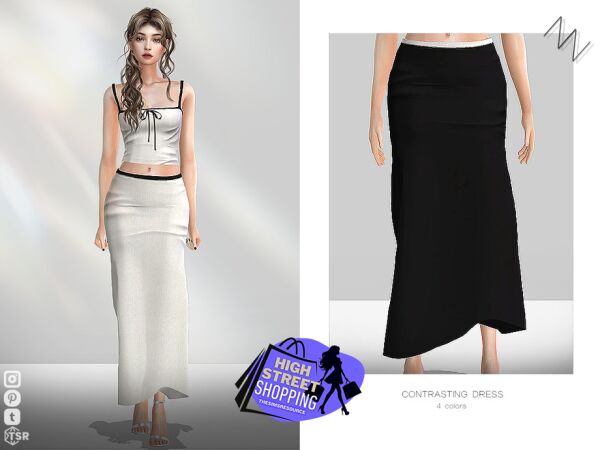 Color Contrast Vest by ZNsims 2 sims 4 cc color contrast vest by znsims 2