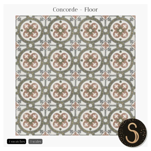 Concorde - Stylish Floor for Your Sims 1 Concorde – Stylish Floor for Your Sims Sims 4 CC