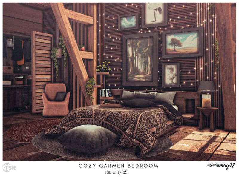 Cozy Carmen Bedroom TSR Only CC 7 sims 4 cc cozy carmen bedroom tsr only cc by moniamay72 2