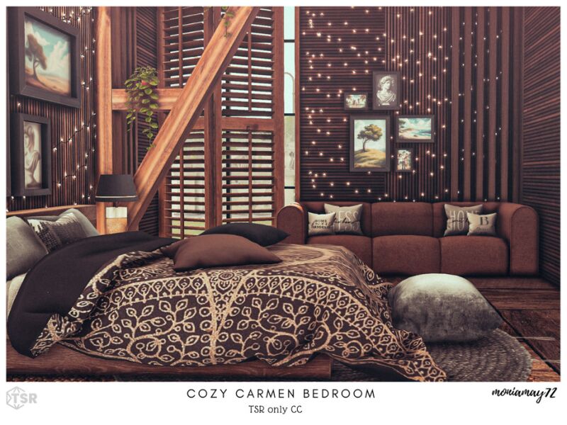 Cozy Carmen Bedroom TSR Only CC 5 sims 4 cc cozy carmen bedroom tsr only cc by moniamay72 3