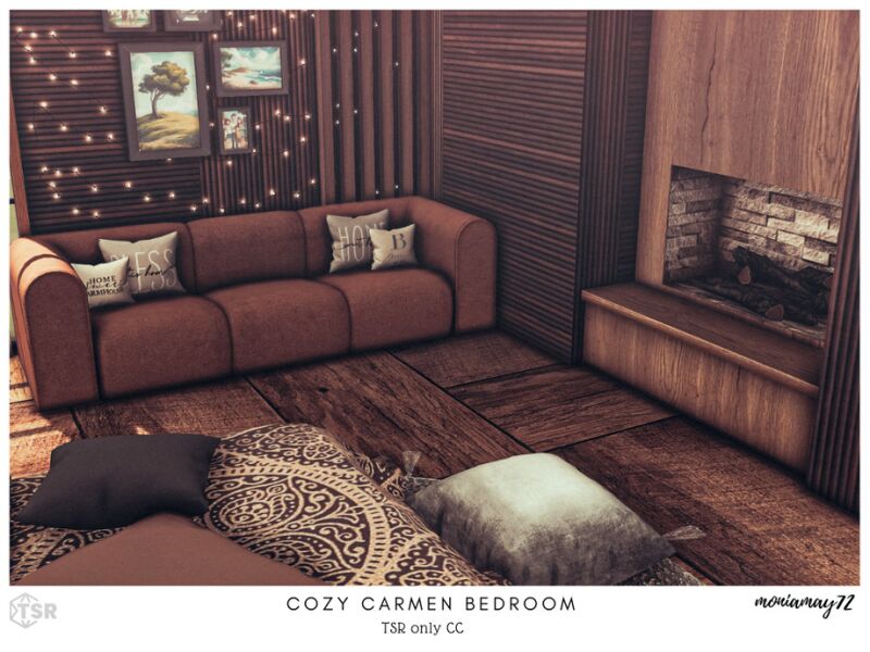 Cozy Carmen Bedroom TSR Only CC 3 sims 4 cc cozy carmen bedroom tsr only cc by moniamay72 5