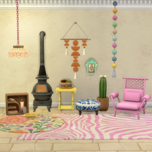 Cozy Casíta: A Decorative Delight 1 Cozy Casíta: A Decorative Delight Sims 4 CC