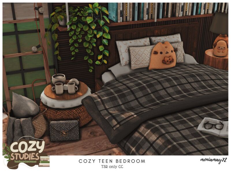 Cozy Teen Bedroom CC by Moniamay72 5 sims 4 cc cozy teen bedroom tsr only cc by moniamay72 2