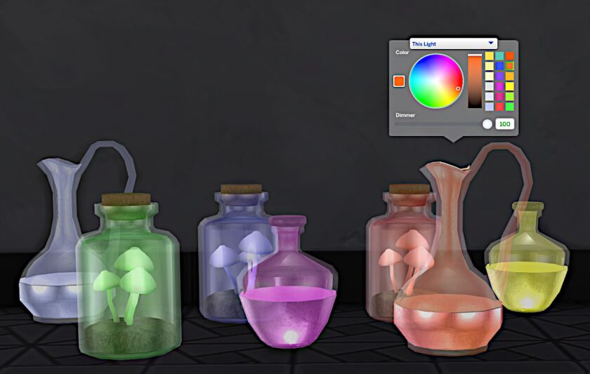 Glowing Objects for Witchcraft Rooms 3 sims 4 cc download sfs or mediafire 3