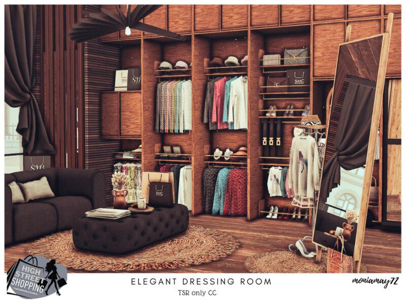 Elegant Dressing Room TSR Only CC By Moniamay72 7 sims 4 cc elegant dressing room tsr only cc by moniamay72 2