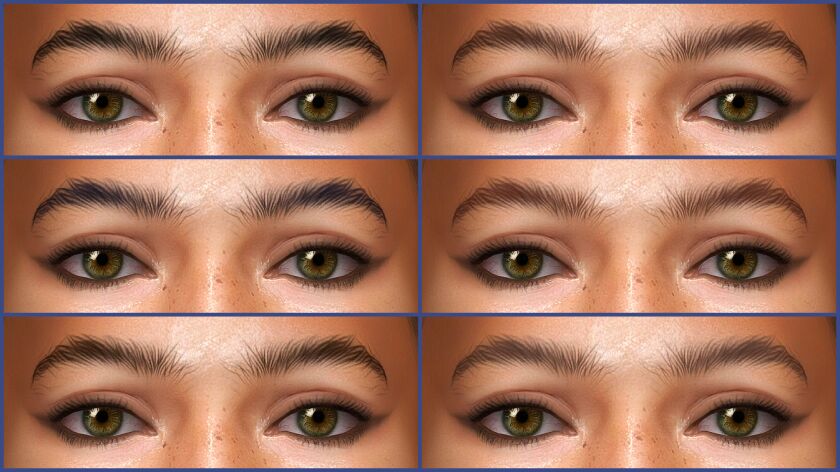 Eyebrows #92 Update 5 sims 4 cc eyebrows 92 updated 3