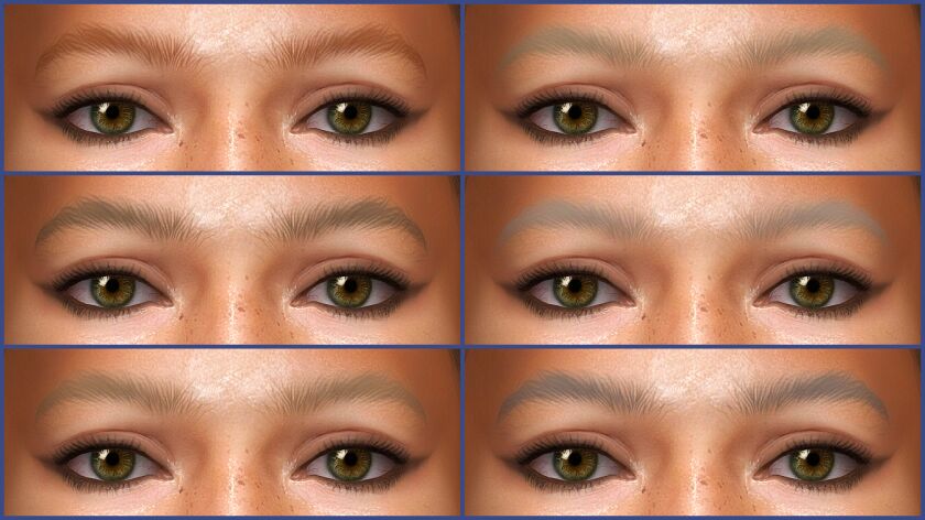 Eyebrows #92 Update 3 sims 4 cc eyebrows 92 updated 5