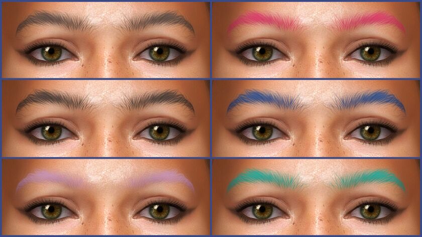 Eyebrows #92 Update 4 sims 4 cc eyebrows 92 updated 6