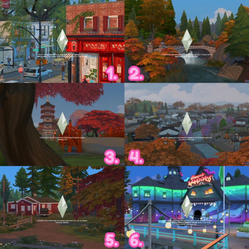 Autumn Vibes: Download Fall Loading Screens 2 sims 4 cc fall loading screens 2