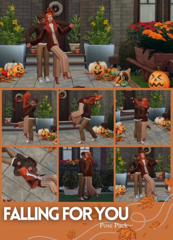 Falling For YOU Poses 1 Falling For YOU Poses Sims 4 CC