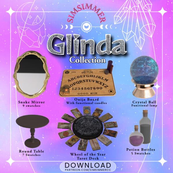 Glinda Collection By Simsimmer 1 Glinda Collection By Simsimmer Sims 4 CC