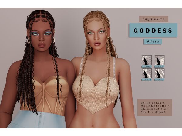Goddess SET - Alissa By Daylife Sims 1 Goddess SET – Alissa By Daylife Sims Sims 4 CC