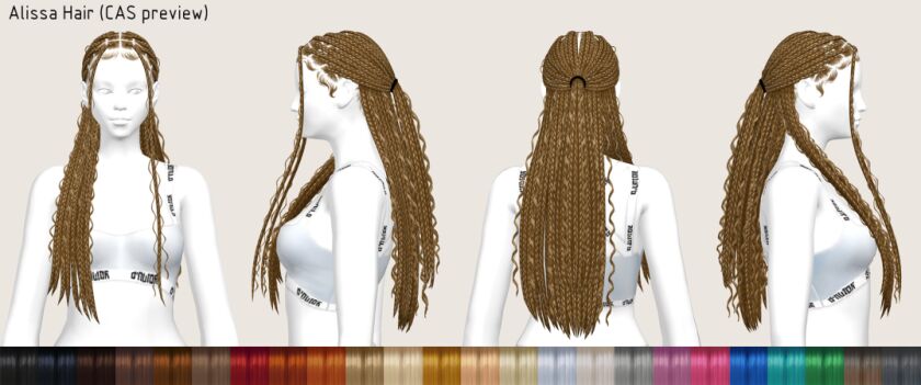Goddess SET - Alissa By Daylife Sims 2 sims 4 cc goddess set alissa by daylife sims 2