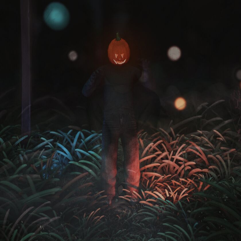 Halloween Gift 🎃 2 sims 4 cc halloween gift pumpkin head poses 12