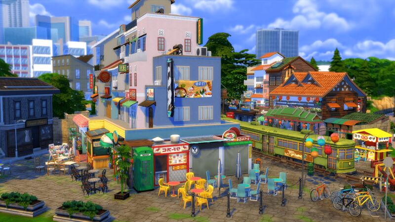 Explore the Fascinating Hanoi Train Street 10 sims 4 cc hanoi train street no cc 2
