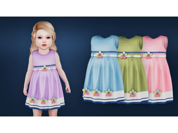 Hilary Summer Dress By Mysteriousoo 1 Hilary Summer Dress By Mysteriousoo Sims 4 CC