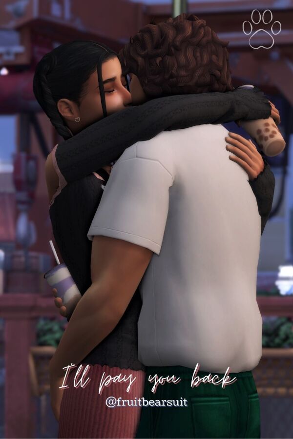 I'll Pay You Back - Posepack 1 I’ll Pay You Back – Posepack Sims 4 CC