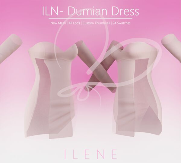 Stunning ILN. Dumian Dress by Ilenes4 1 Stunning ILN. Dumian Dress by Ilenes4 Sims 4 CC