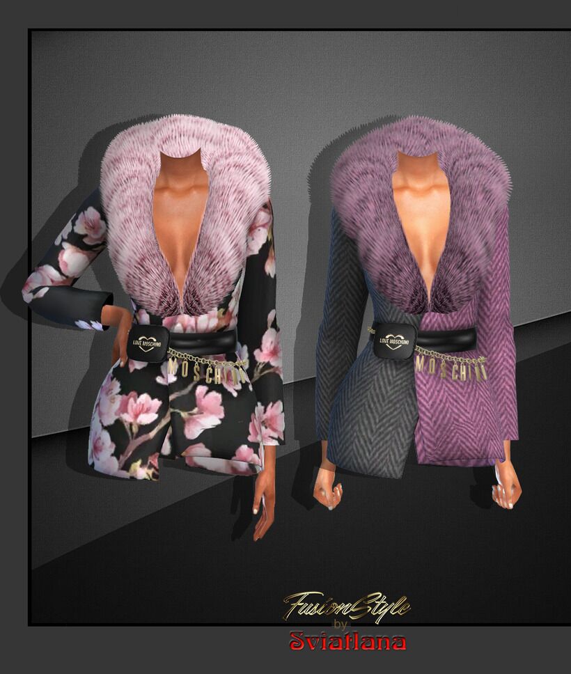 Stylish Jacket by Fusionstyle 1 Stylish Jacket by Fusionstyle Sims 4 CC