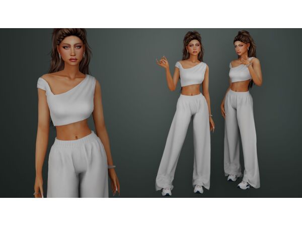 Jaynel Set: Modern Fashion for Women 1 Jaynel Set: Modern Fashion for Women Sims 4 CC