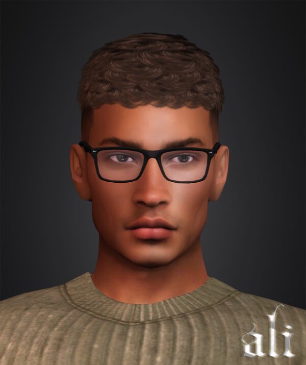 Jerimiah Hairstyle - A Fresh Look 2 sims 4 cc jerimiah hairstyle by ali cc 2