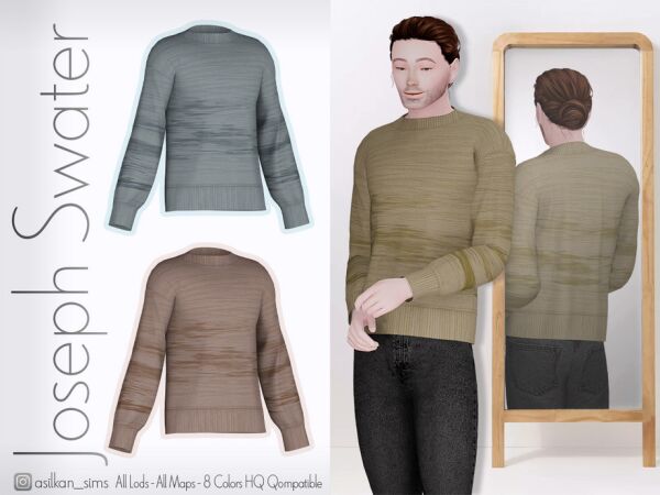 Joseph Swater - ACN 518 by Asilkan 1 Joseph Swater – ACN 518 by Asilkan Sims 4 CC
