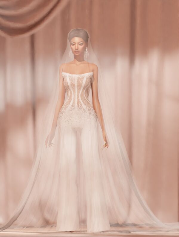 Jumpsuit Setembro Bridal 2024 1 Jumpsuit Setembro Bridal 2024 Sims 4 CC