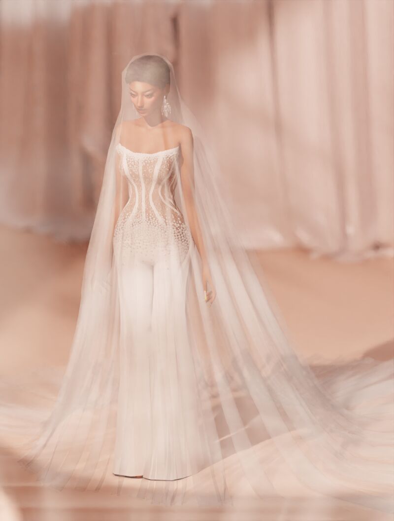 Jumpsuit Setembro Bridal 2024 2 sims 4 cc jumpsuit setembro bridal 2024 by mably store 2