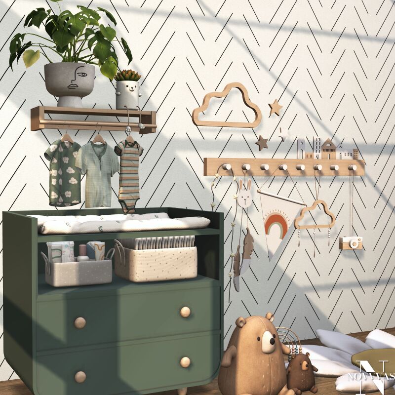 Kiraz Nursery Inspiration 6 sims 4 cc kiraz nursery by ts4novvvas 2
