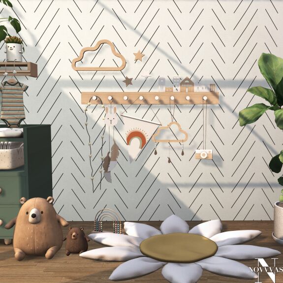 Kiraz Nursery Inspiration 5 sims 4 cc kiraz nursery by ts4novvvas 3