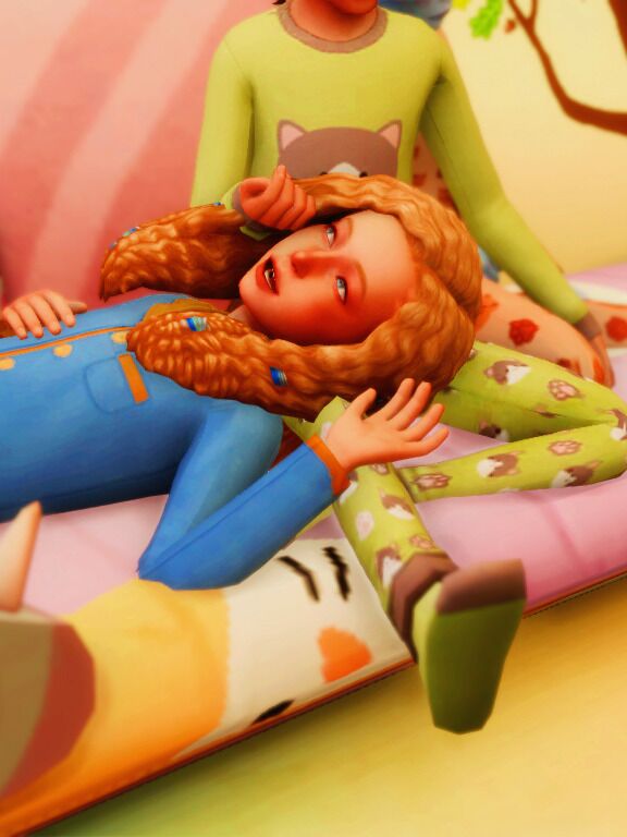 Cute Kitty Pajamas Recolor 6 sims 4 cc kitty pajamas a recolour by aliengirl 3