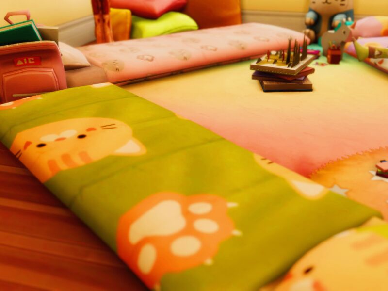 Cute Kitty Pajamas Recolor 4 sims 4 cc kitty pajamas a recolour by aliengirl 5
