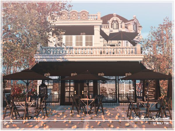 LA Frasca Restaurant CC Only 1 LA Frasca Restaurant CC Only Sims 4 CC