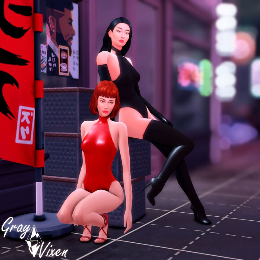 Sleek Latex Bodysuit CC Set for The Sims 4 1 Sleek Latex Bodysuit CC Set for The Sims 4 Sims 4 CC