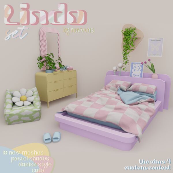 Lindo SET by Ts4Novvvas 1 Lindo SET by Ts4Novvvas Sims 4 CC