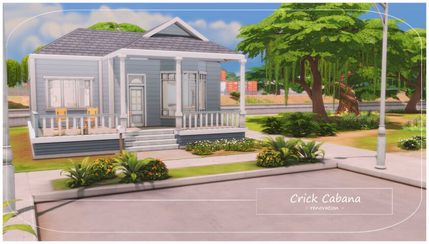 Charming Family Starter Home in Willow Creek 1 Charming Family Starter Home in Willow Creek Sims 4 CC