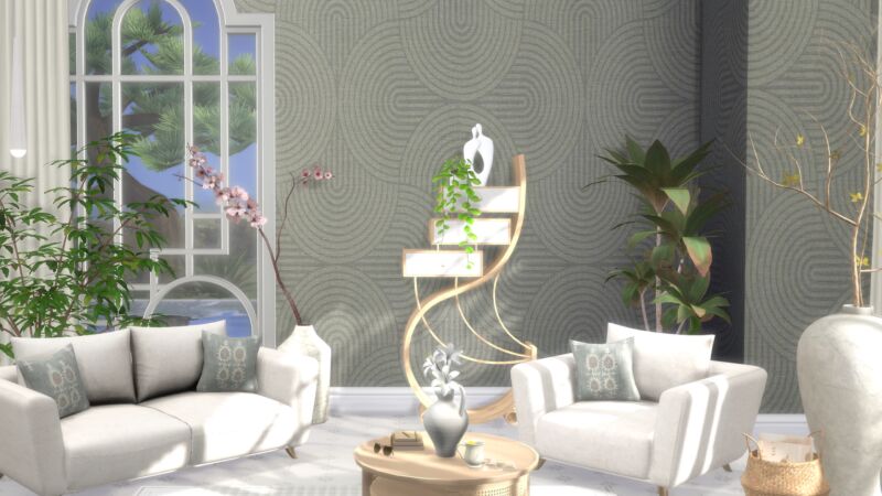 Stunning Melina Geometric Wallpaper 3 sims 4 cc melina geometric wallpaper by philo 3